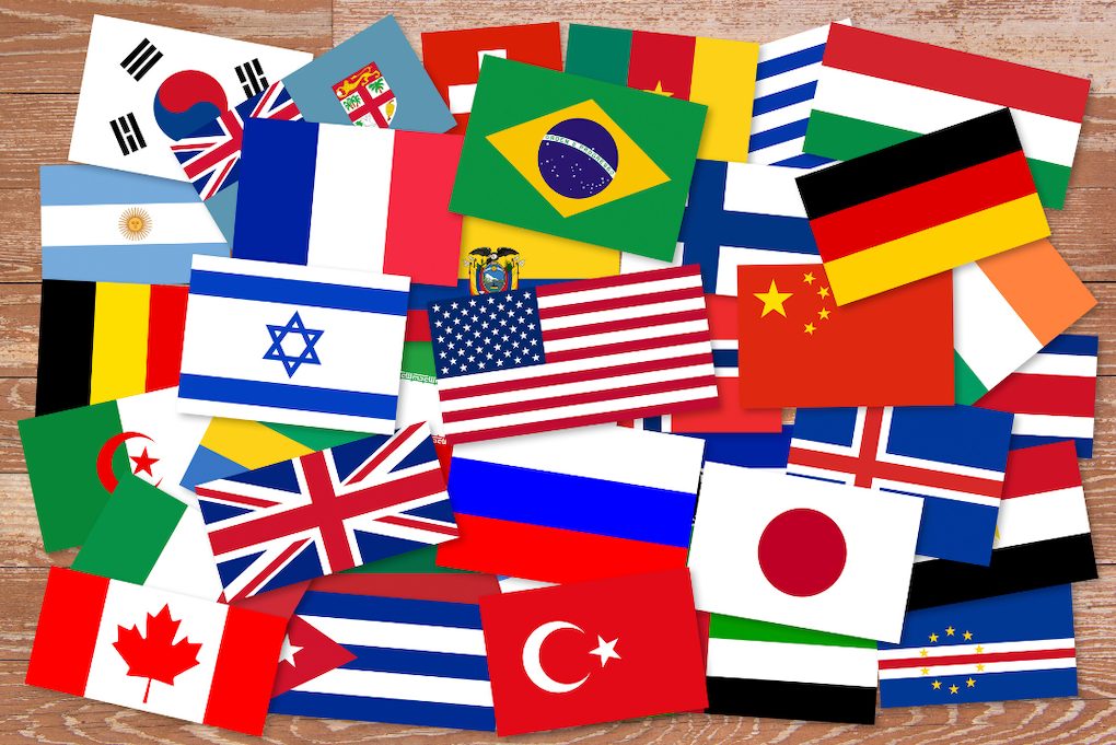 pays dans le monde