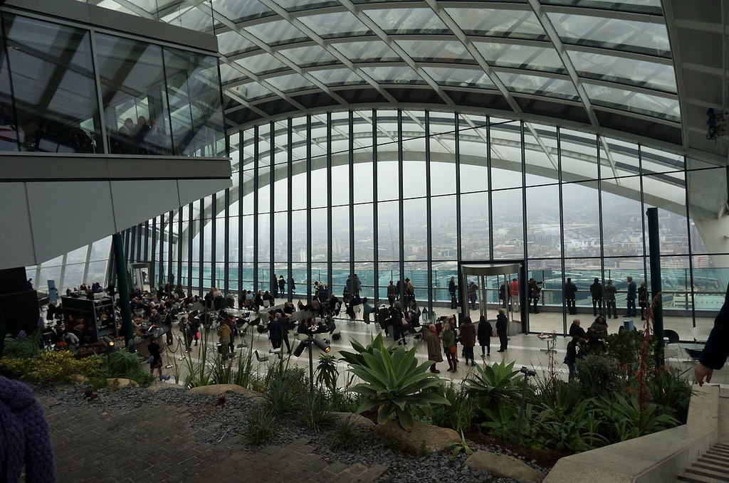 visiter sky garden londres